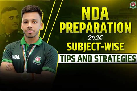 Nda Preparation Subject Wise Tips And Strategies