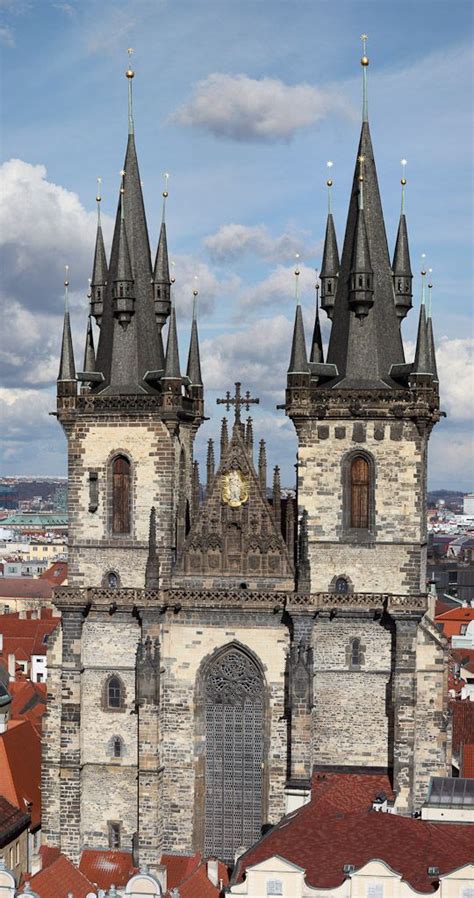 Tyn Church Prague Gothic Architecture Prague Gothic Architecture