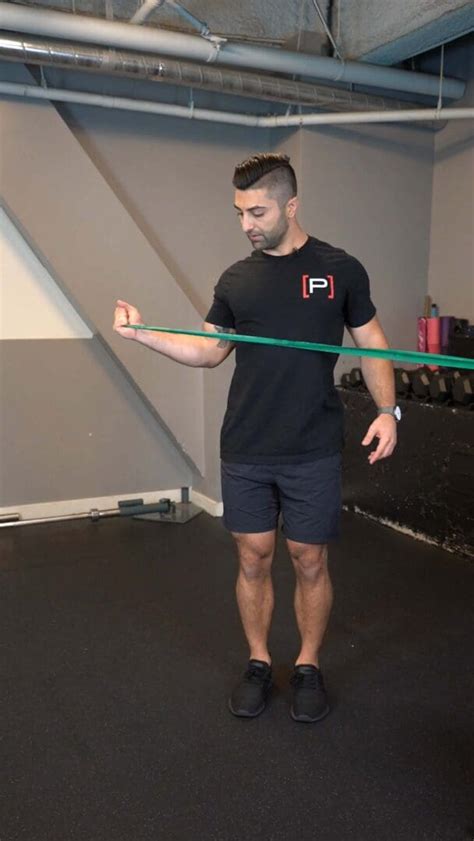 Shoulder External Rotation Band P Rehab