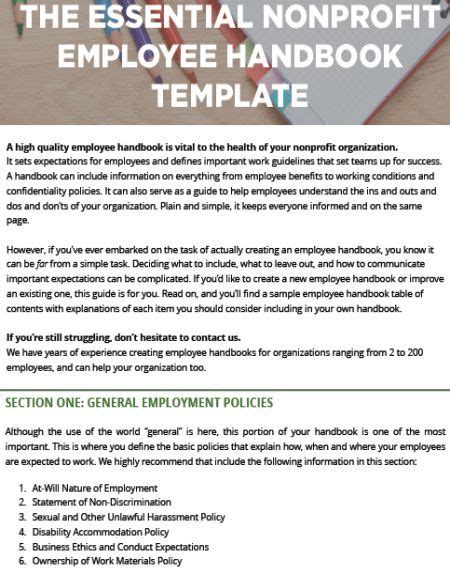 Employee Handbook Templates Detailed Guide On Employee Handbook 40