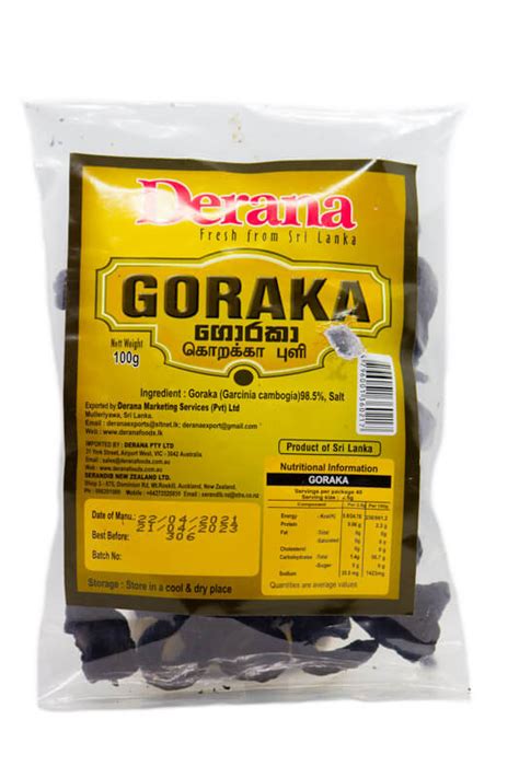 Derana Goraka Kate Foods