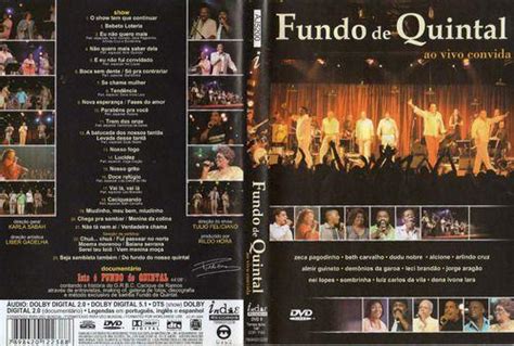 Fundo De Quintal Ao Vivo Convida Dvd Original Lacrado Musica Outros