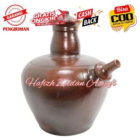 Jual Kendi Ayu Liter Kendi Tanah Liat Liter Kendi Gerabah