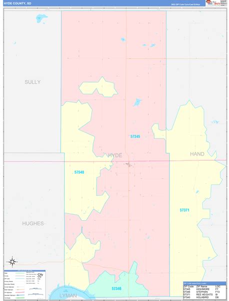 Hyde County Map