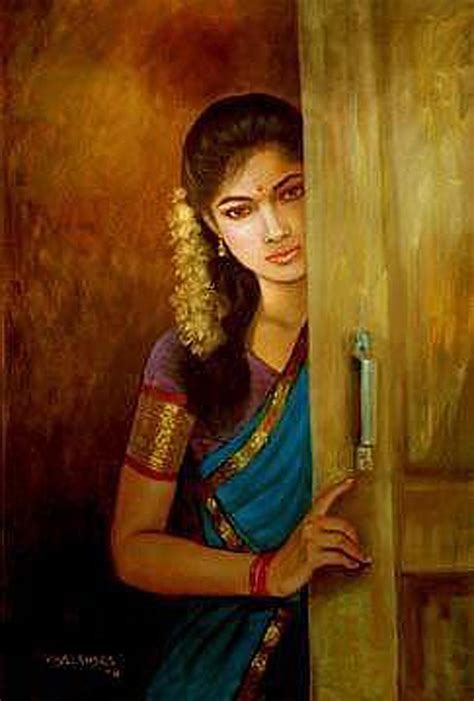 Padma By Door Painting By Vishalandra Dakur Pixels