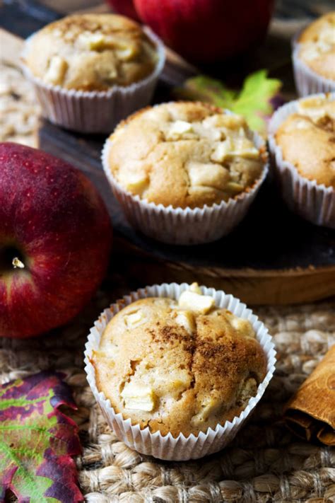 Apfel Muffins Mit Zimt