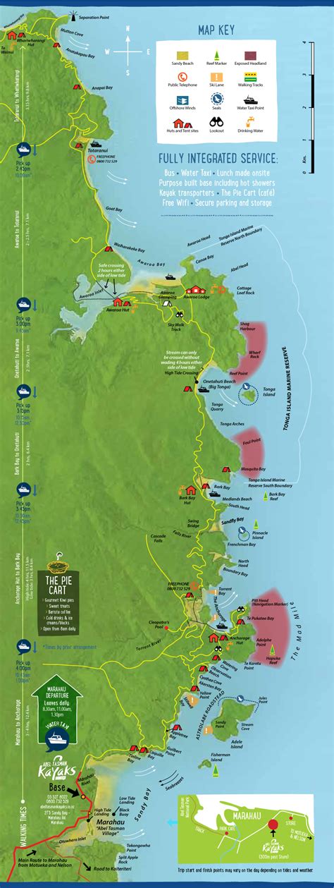 Navigating The Abel Tasman National Park A Comprehensive Guide To The