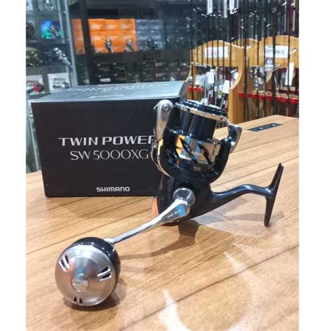 Jual Reel Shimano Twin Power Sw Xg Hg Salt Water Shopee Indonesia