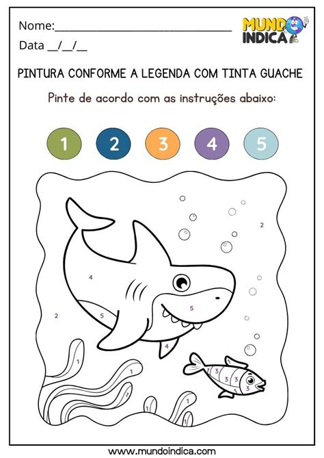 15 Atividades de Pintura Tinta Guache para Educação Infantil