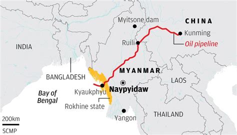 China alarmed after strategic oil pipeline station in Myanmar is ...