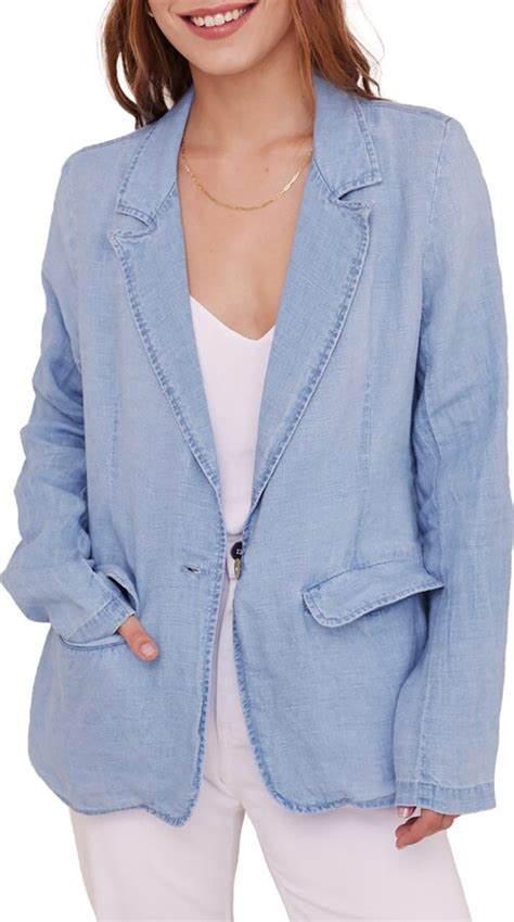 Bella Dahl Linen Blazer Shopstyle