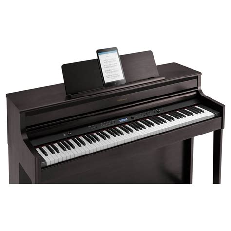 Roland Hp704 Supernatural Digital Piano Wmatching Bench White