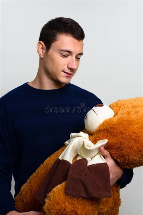 Studio Shot Of Mature Handsome Japanese Man Stock Photo Image Of