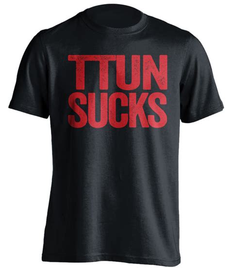 Ttun Sucks Ohio State Buckeyes Fan Shirt Text Ver Beef Shirts