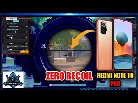 Redmi Note Pro With Full Gyro Pubg Mobile Sensitivity Settings