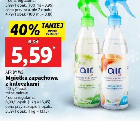 Promocja Mgie Ka Zapachowa Z Kuleczkami Kwiat Ja Minu Air By W Lidl