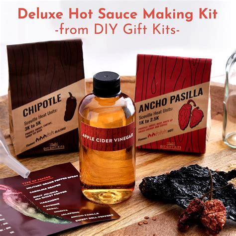 Hot Sauce Making Kit Create Gourmet Sauces At Home With Diy So Yummy Video Recipes Easy