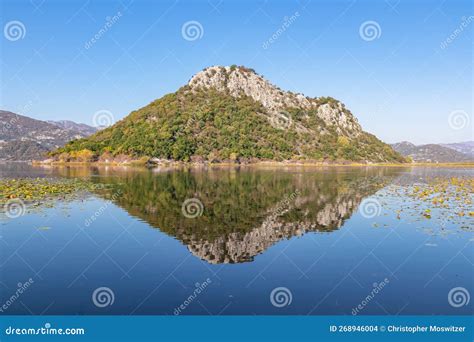 Lake Skadar Panoramic View Of Lake Skadar National Park In Autumn