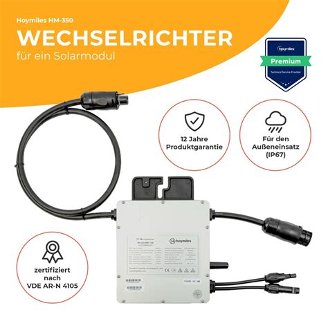 Hoymiles Hm Mikrowechselrichter Solar Modulwechselrichter F R Pv