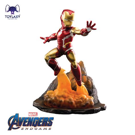 Marvel S Avengers Endgame Premium Pvc Ironman Lazada Co Th