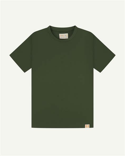 7006 Coriander Green Cotton T Shirt Uskees Apparel In 2024 T Shirt