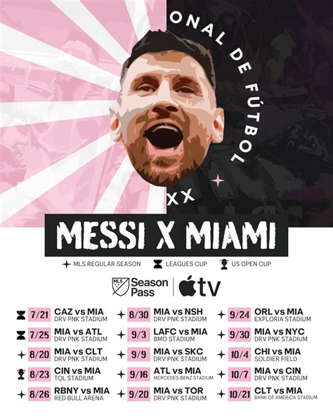 Major League Soccer On Twitter Messi On Tour Catch Him In Your