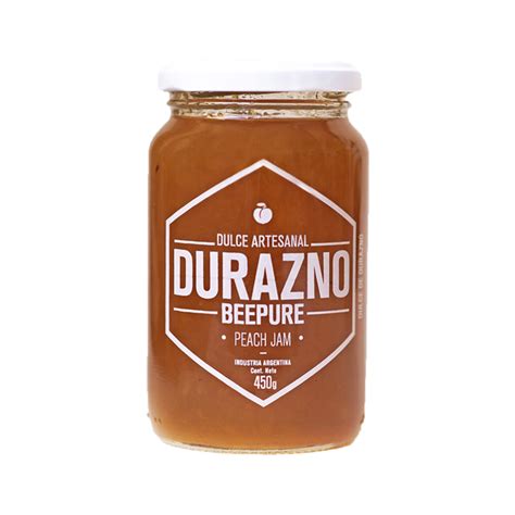 Dulce De Durazno Artesanal Beepure X G X U