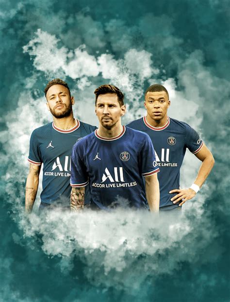 Poster Bilde Messi X Neymar X Mbappe Merchandise Europosters