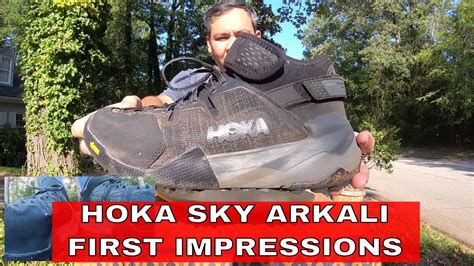 Hoka One One Sky Arkali First Impressions Youtube