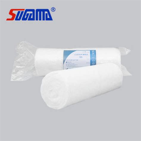 Disposable White Absorbent Cotton Roll Pure Cotton And Absorbent