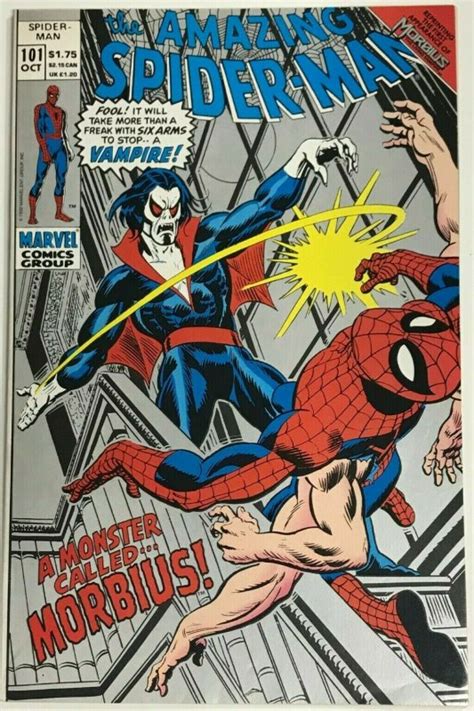 Amazing Spider Man Vf Nm Reprint First Morbius Marvel Comics