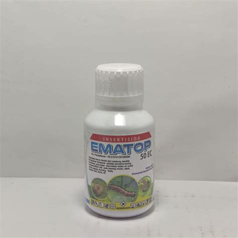 Jual Insektisida Ematop Ec Ml Emamectin Benzoate G L Shopee