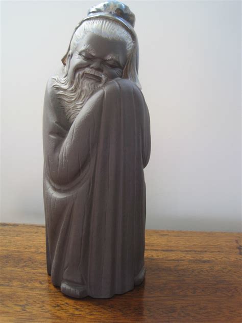 Lladro Gres Retired Chinese Monk Figurine Etsy