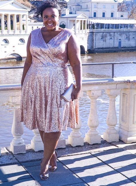 Our Rose Gold Cocktail Dress Is Covered In Gold Sequins And Features An Ultra Flattering Wrap