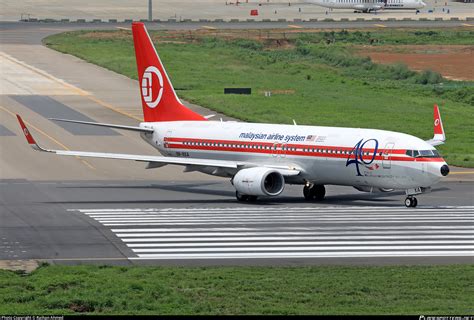 9M MXA Malaysia Airlines Boeing 737 8H6 WL Photo By Raihan Ahmed ID