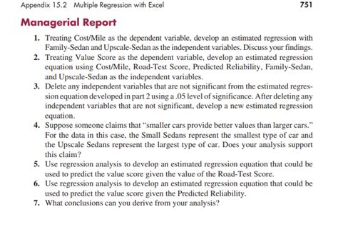 Answered Appendix 15 2 Multiple Regression With… Bartleby