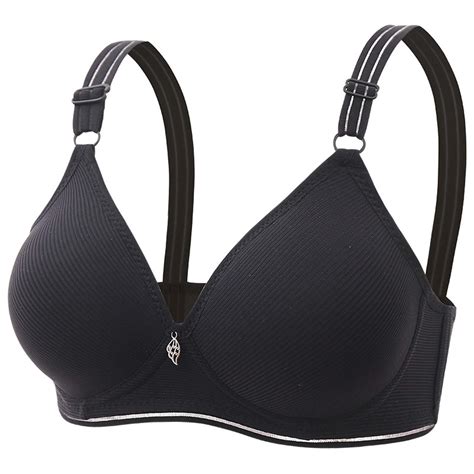 Womens Push Up Bra Minimizer Bras Hide Back Fat Deep Cup Bra Wireless