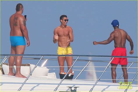 Cristiano Ronaldo S Shirtless Dance Moves Are A Must See Photo 3382091 Cristiano Ronaldo