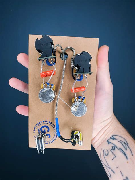 Gunstreet Wiring Harness Les Paul Standard Modern Coil Reverb