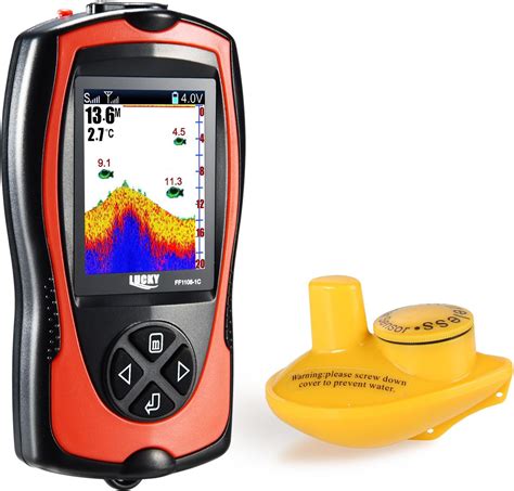 Amazon Lucky Kayak Wireless Fish Finder Portable Fish Depth Finder