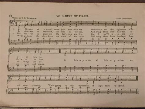Take a Gander: 1899 “YMMIA and Missionary Hymn and Tune Book” Version