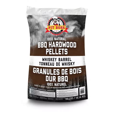 Pit Boss 40 Lb Whiskey Barrel Pellets The Home Depot Canada