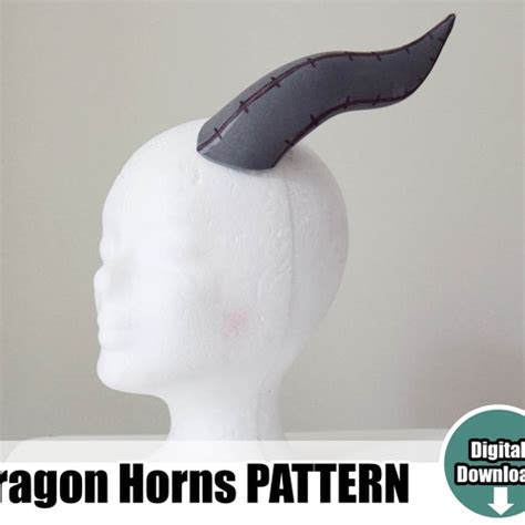 Diy Dragon Horns Cosplay Horns Costume Horns Foam Horns Etsy