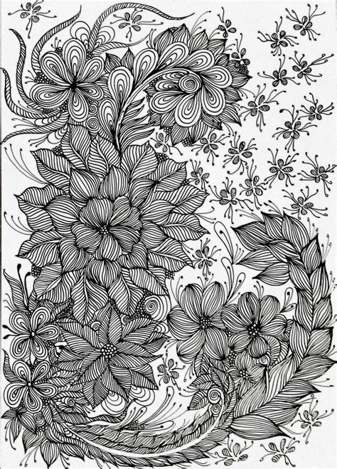 Pin By Merche Mayorga On Pintar Adultos Zentangle Coloring Pages Color