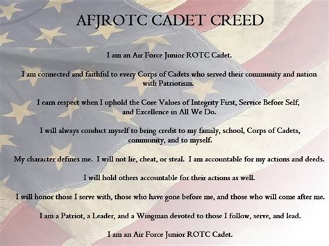 CADET CREED