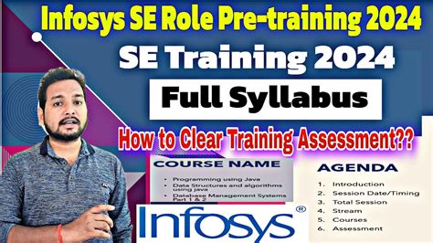 Infosys SE Role Exam Pattern Syllabus Training Process Infy Pre