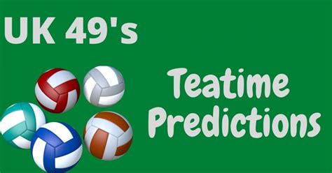 Uk S Teatime Predictions For Today April