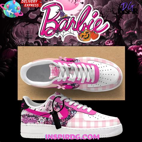 Spooky Barbie Girl Limited Edition Nike Air Force 1 Inspirdg