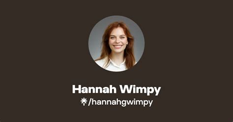 Hannah Wimpy Linktree