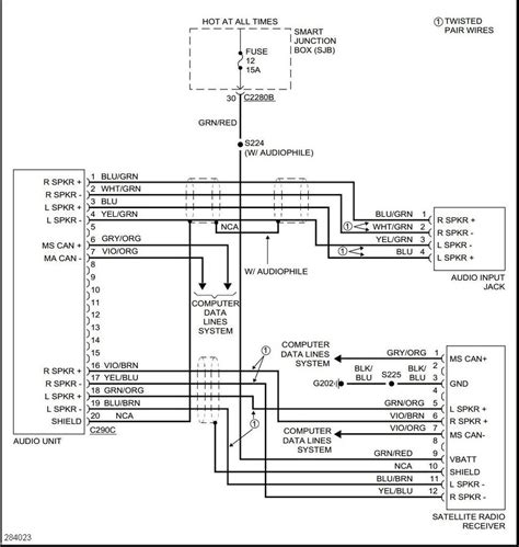 Radio Wiring Diagram For 1994 Ford Ranger